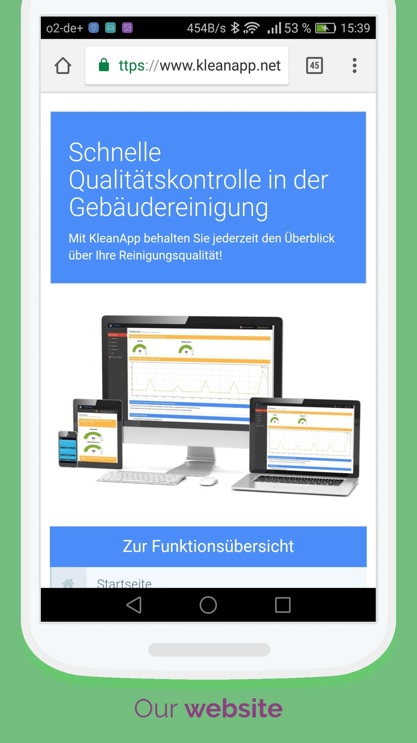 KleanApp screenshot