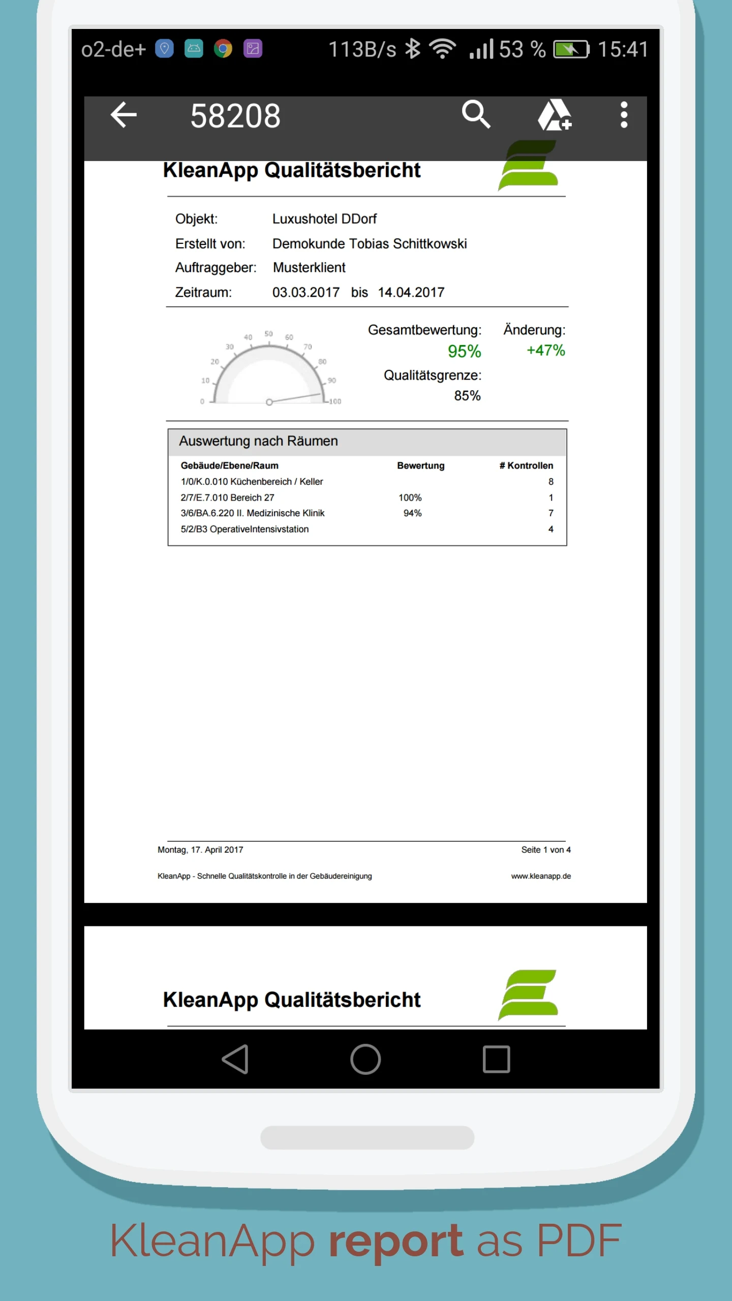 KleanApp screenshot