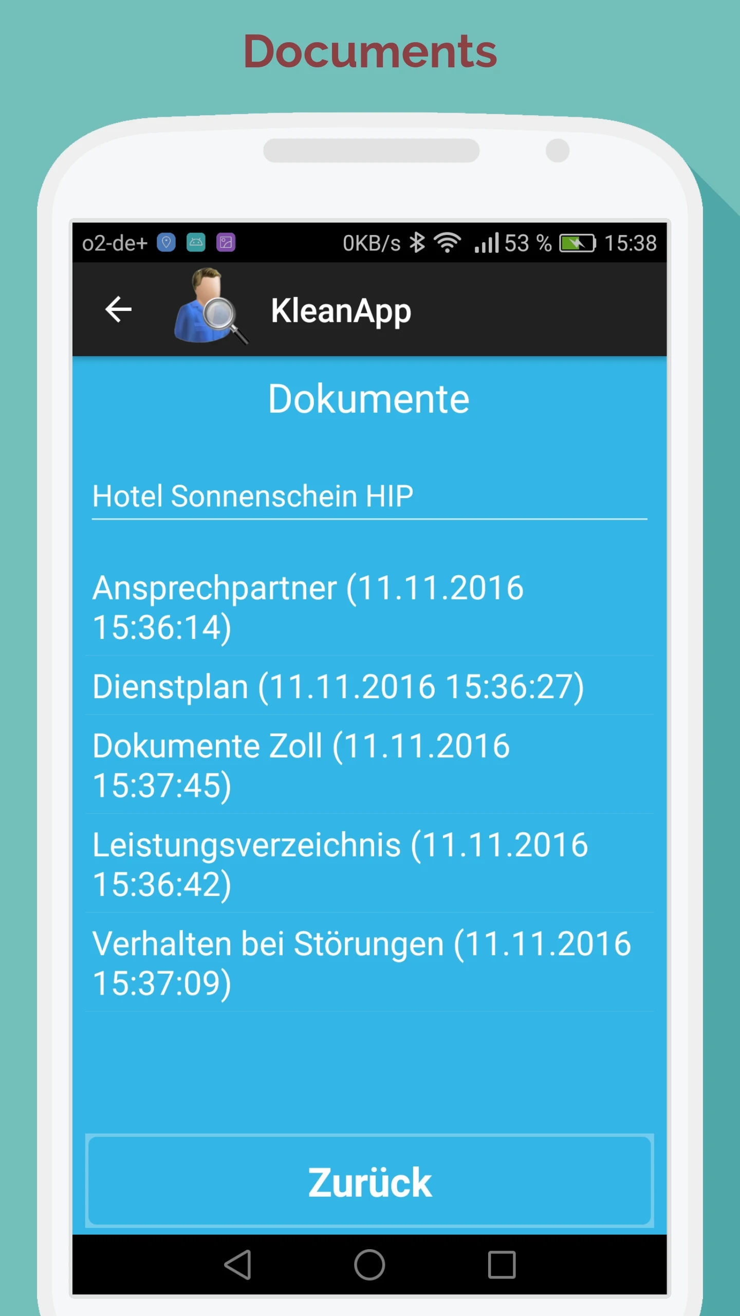 KleanApp screenshot